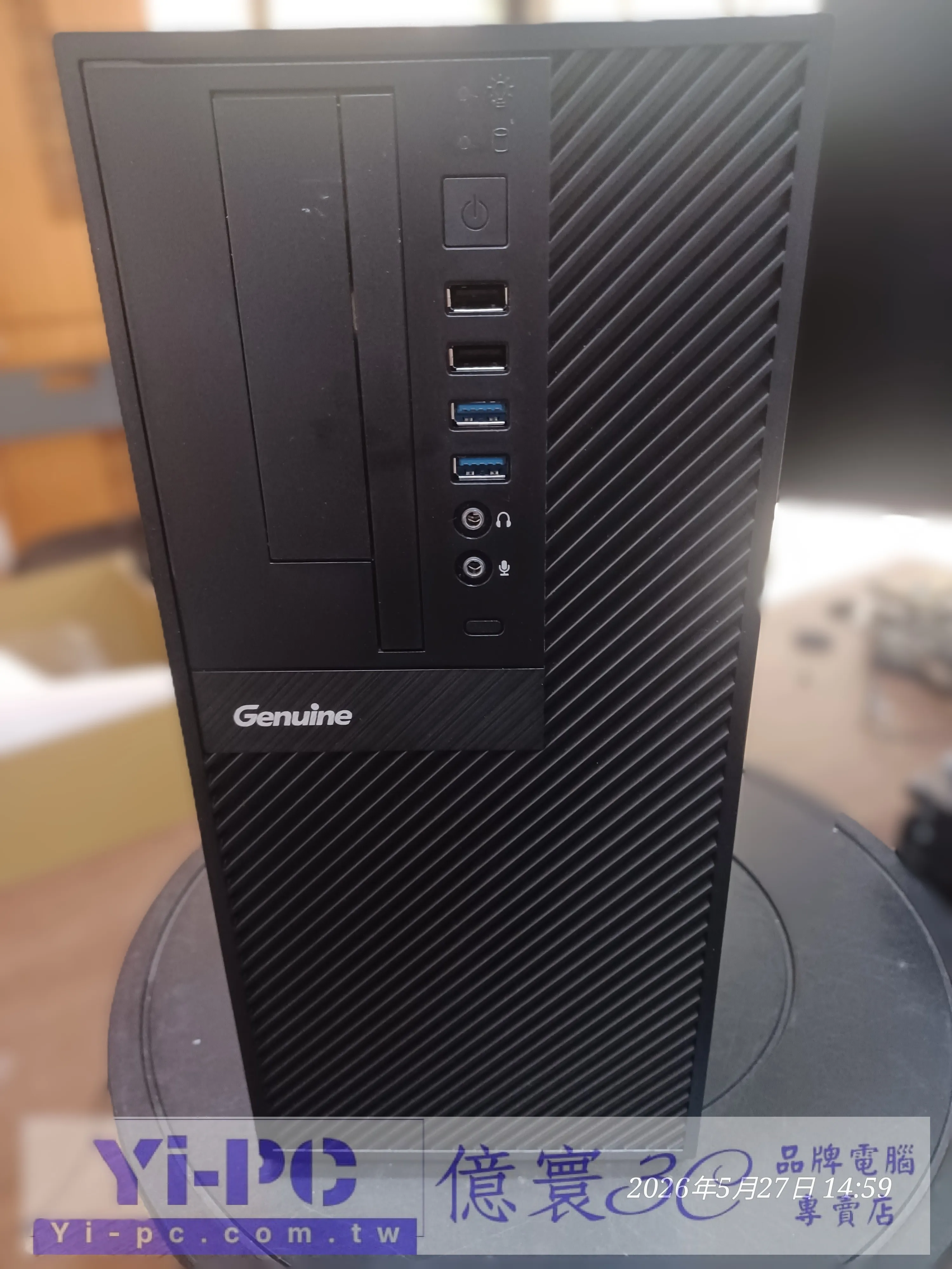 捷元 Genuine CP712 商用客製主機組裝配置案例照片