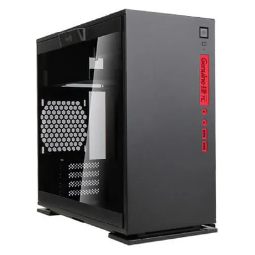 捷元 301(黑)機殼(M-ATX/顯卡長28/CPU高16/硬碟空間3.5x1,2.5x1) 外觀預覽